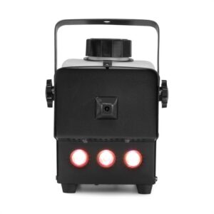 Beamz Rage 600LED, výrobník hmly, 600 W, 65 m³/min., 3 x LED, 0,5 l, káblový diaľkový ovládač