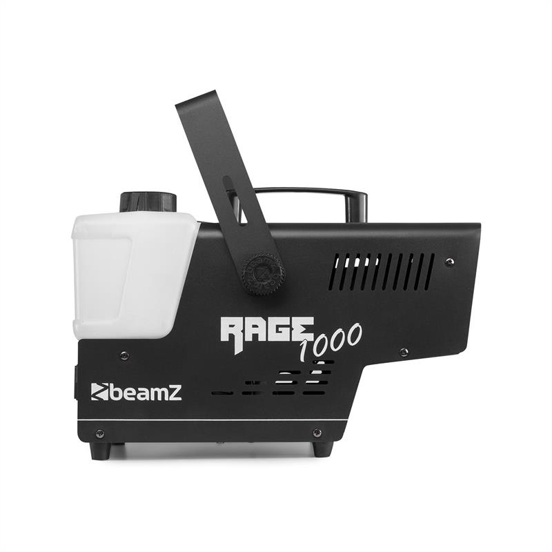 Beamz Rage 1000, dymostroj, 1000 W, 125 m³/min., 2 l, diaľkový ovládač – Obrázok 4