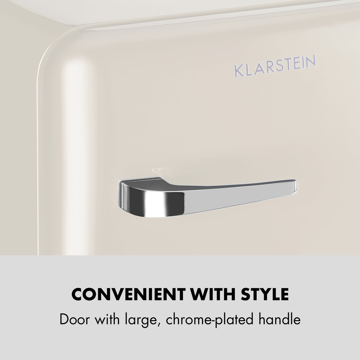 Klarstein Audrey Mini, retro chladnička, 48 l, 2 úrovne, energet. trieda F – Obrázok 3