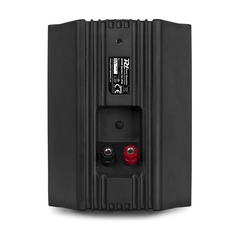 Power Dynamics BGO40, sada reproduktorov, 100 W, 4" woofer, 3/4" výškový reproduktor, čierna – Obrázok 2