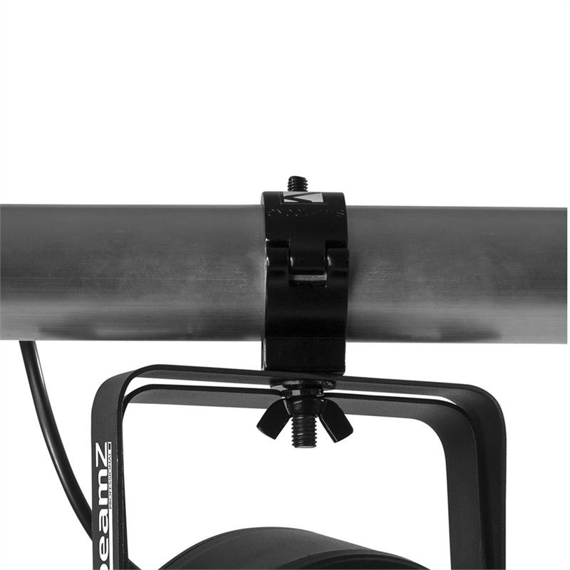 Beamz Professional BAC302, ProPar reflektor, 6 x 12 W, 6 v 1 LED RGBWA-UV diódy, stmievanie, diaľkový ovládač – Obrázok 4