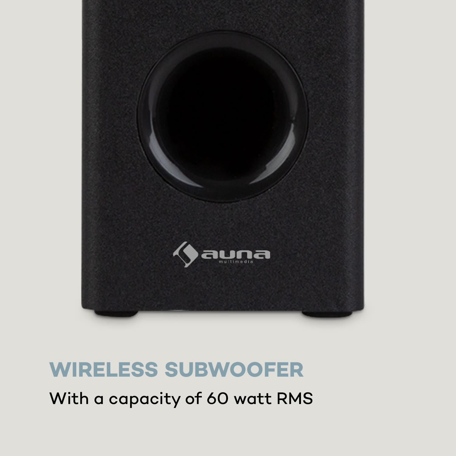 Auna Areal Bar 750 2.1, zvukový systém soundbar, RMS výkon 120 W, BT, USB, čierny – Obrázok 5