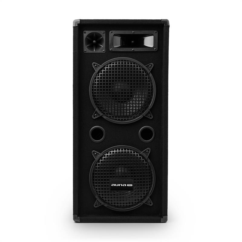 Auna Pro PW-10x22 MKII, pasívny PA reproduktor, 2x10" subwoofer, 450 W RMS/900 W