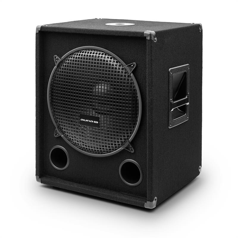 Auna Pro PW-1015-SUB MKII, pasívny PA hlbokotónový reproduktor, 15" subwoofer, 500 W RMS/1000 W – Obrázok 5