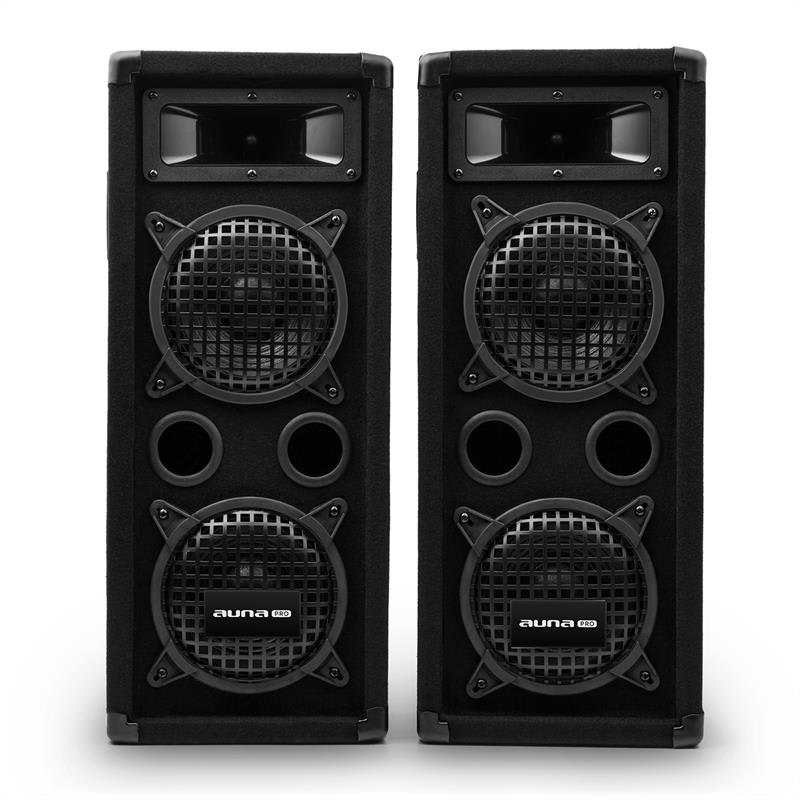 Auna Pro PW-65x22 MKII, pár pasívnych PA reproduktorov, 6,5" subwoofer, 300 W RMS/600 W