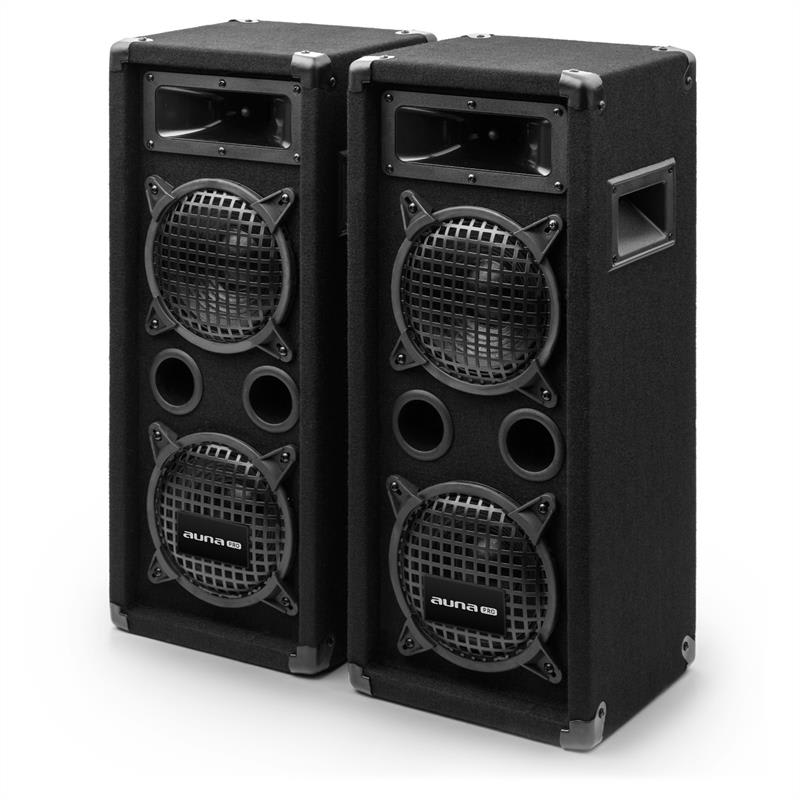 Auna Pro PW-65x22 MKII, pár pasívnych PA reproduktorov, 6,5" subwoofer, 300 W RMS/600 W – Obrázok 4
