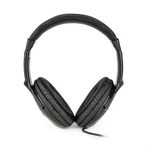 QTC SHB40, HiFi stereo slúchadlá, cca 2,5 m kábel, 3,5 mm jack, čierne
