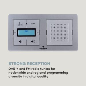 Auna DigiPlug UP, rádio do zásuvky, DAB+/FM, BT, LC-displej