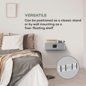 Auna Simpfy Wireless, reproduktor, DAB+/FM, BT, LCD-displej, drevené telo