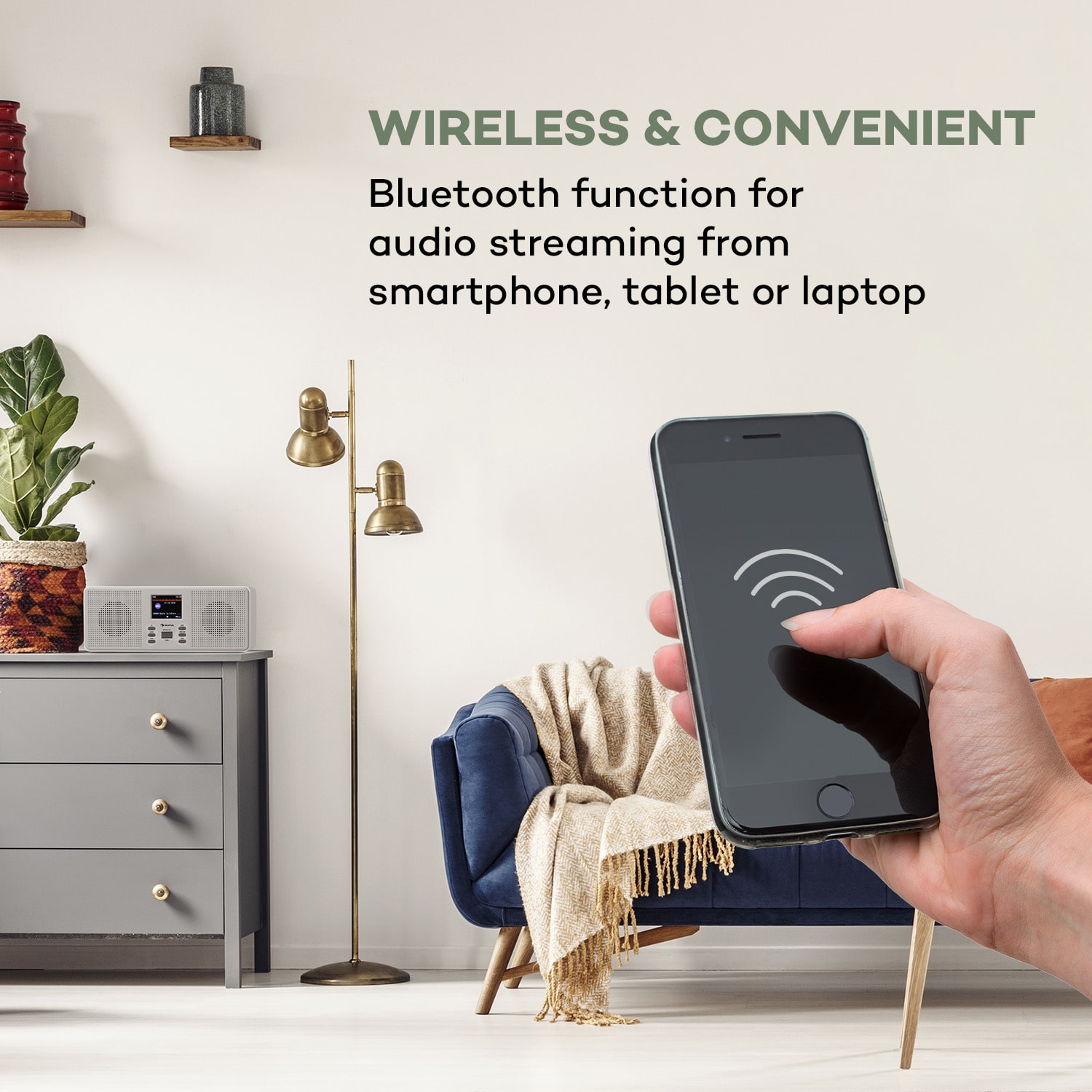 Auna Commuter ST, DAB+/FM rádio, USB, AUX, 2.4" TFT displej – Obrázok 2