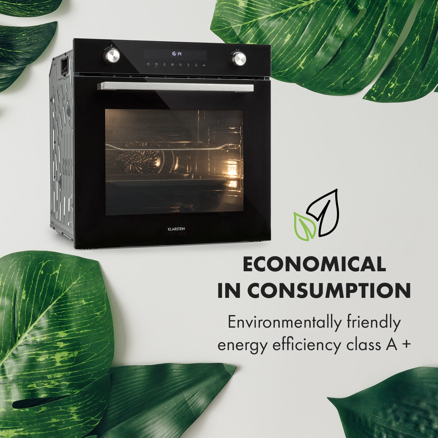 Klarstein Robuchon, vstavaná rúra, 3200 W, 11 funkcií, energet. trieda A+ – Obrázok 3