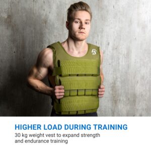 Capital Sports Monstervest, záťažová vesta, 30 kg, univerzálna veľkosť, nylon