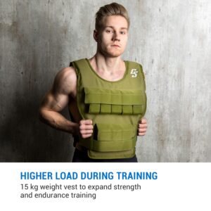 Capital Sports Monstervest, záťažová vesta, 15 kg, univerzálna veľkosť, nylon