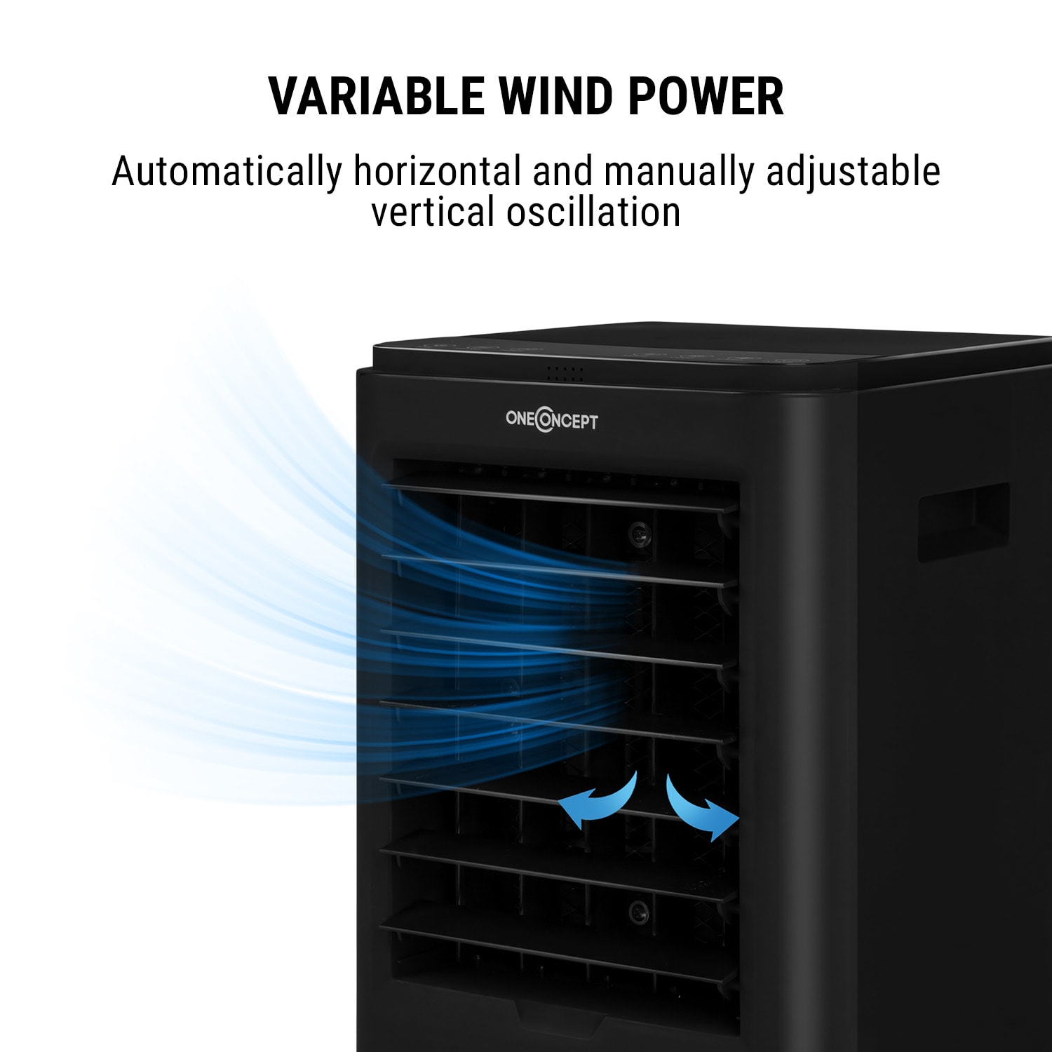 OneConcept Arctic Cube, 4 v 1 ochladzovač vzduchu, 40 W, 230 m³/h, 2 x chladiaci box – Obrázok 4