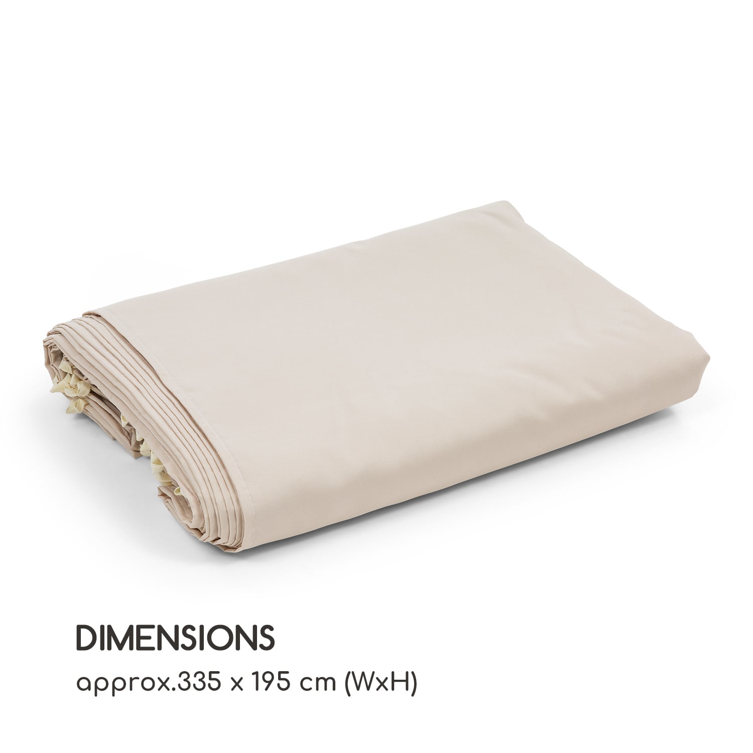 Blumfeldt Pantheon Solid Sky, bočné steny pergoly, 4 steny, 3 x 4 m, 140 g/m² – Obrázok 5