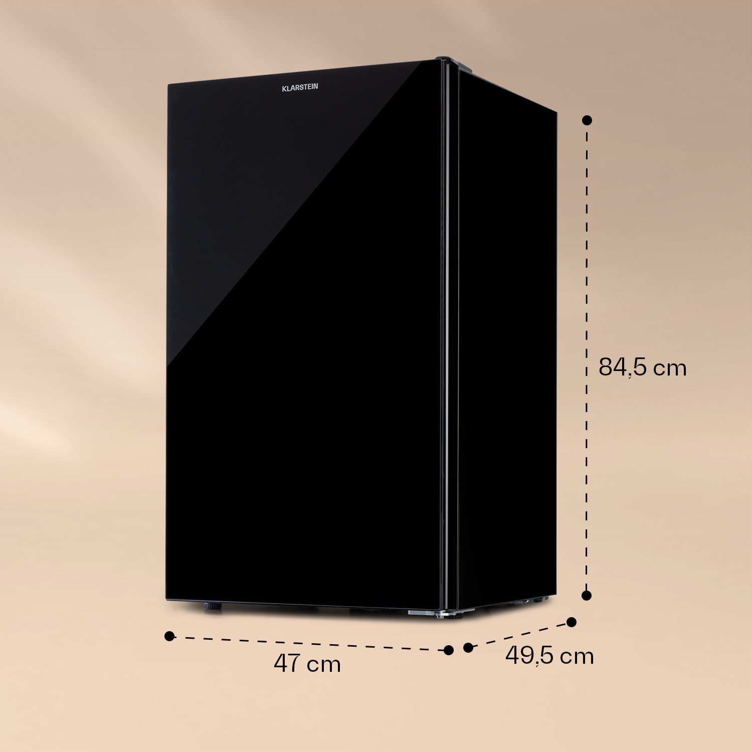 Klarstein Pluto 60L, mraznička, 60 l, 4 hviezdičky, do -18 °C – Obrázok 5