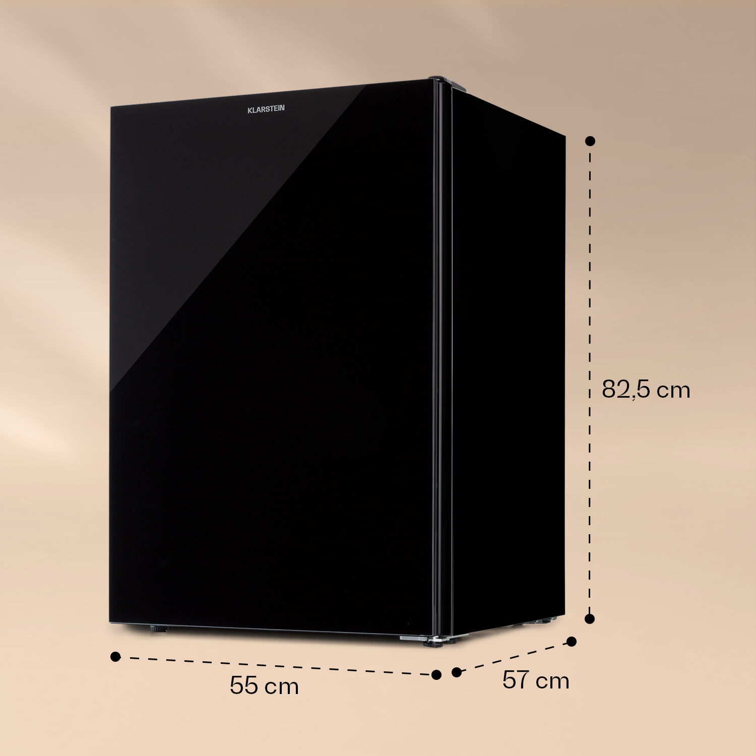 Klarstein Pluto 80L, mraznička, 80 l, 4 hviezdičky, do -18 °C – Obrázok 5