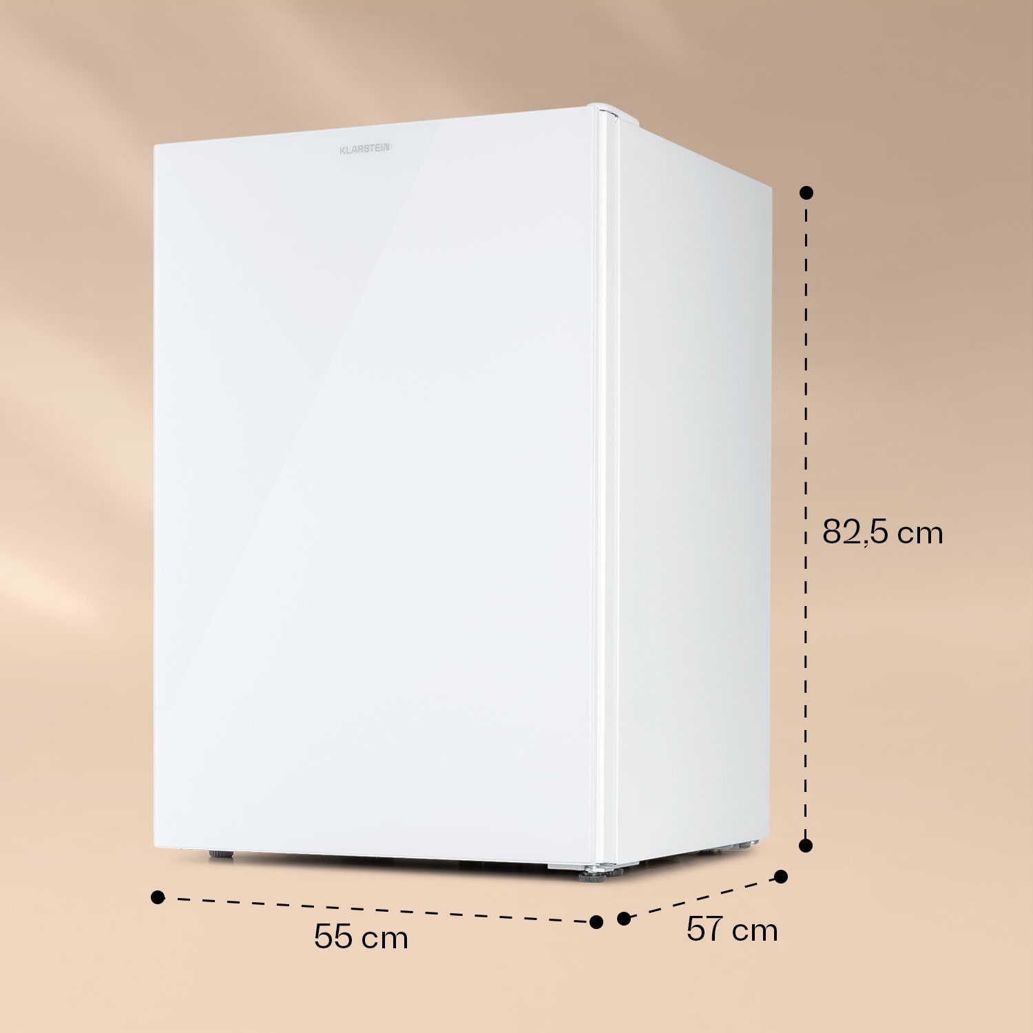 Klarstein Pluto 80L, mraznička, 80 l, 4 hviezdičky, do -18 °C – Obrázok 5