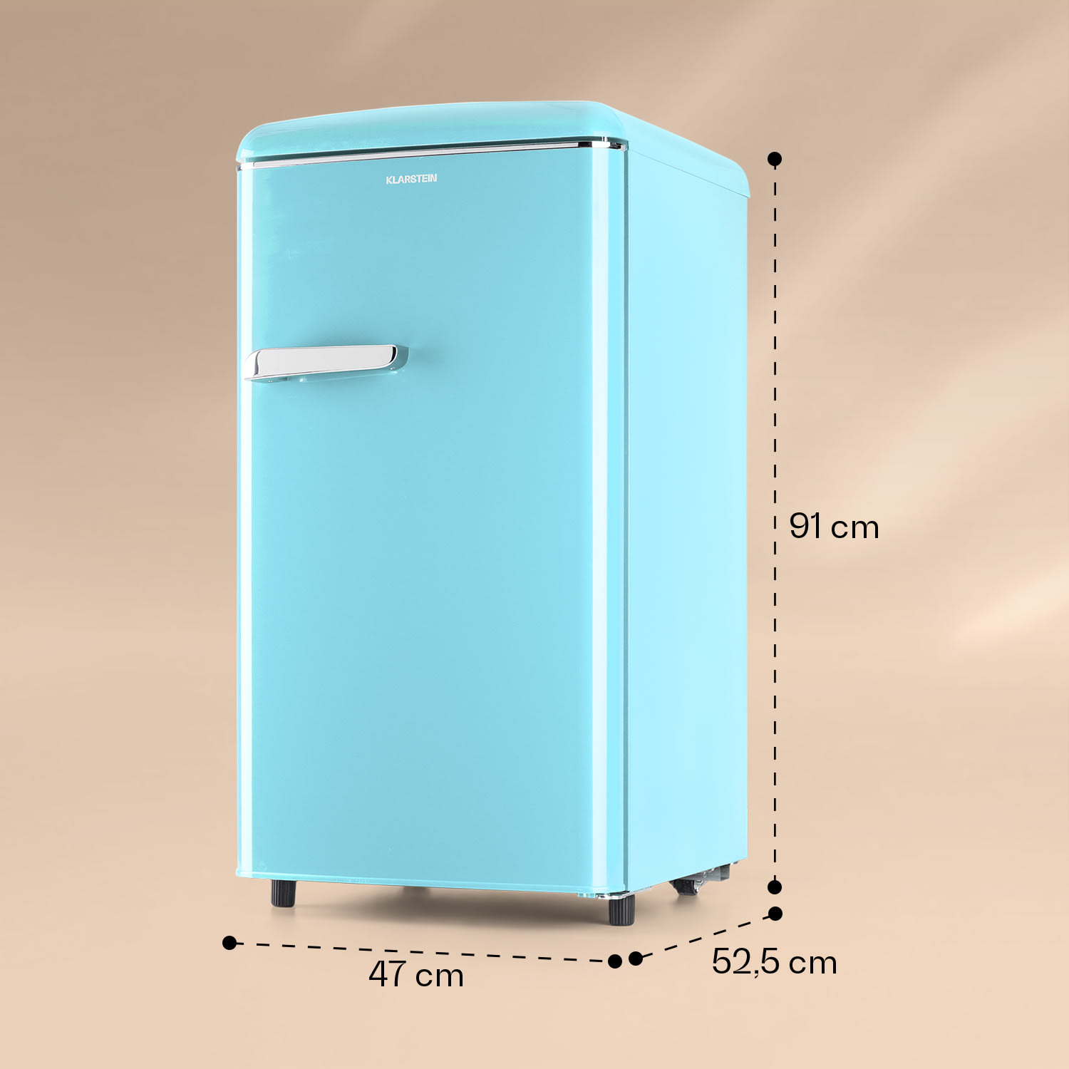 Klarstein Laika 60L, mraznička, 60 l, 3 zásuvné police, -18 - 0 °C – Obrázok 5