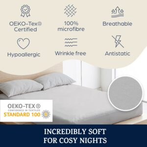 Sleepwise Soft Wonder-Edition, elastická plachta na posteľ, 140 – 160 x 200 cm, mikrovlákno