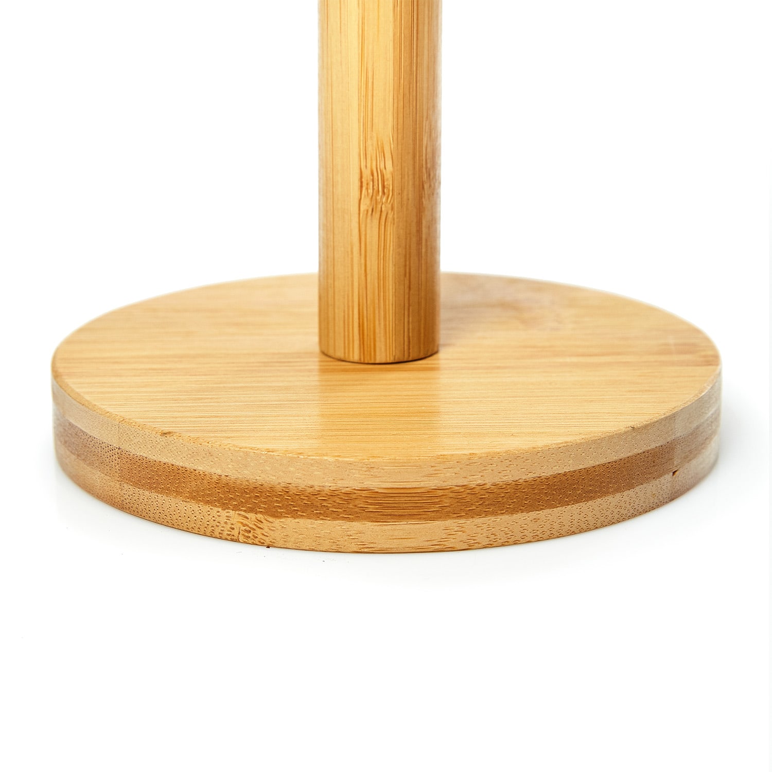 Klarstein Držiak na papierové utierky, s vodítkom, držiak na papierové utierky, 15 x 35,5 cm, bambus – Obrázok 4
