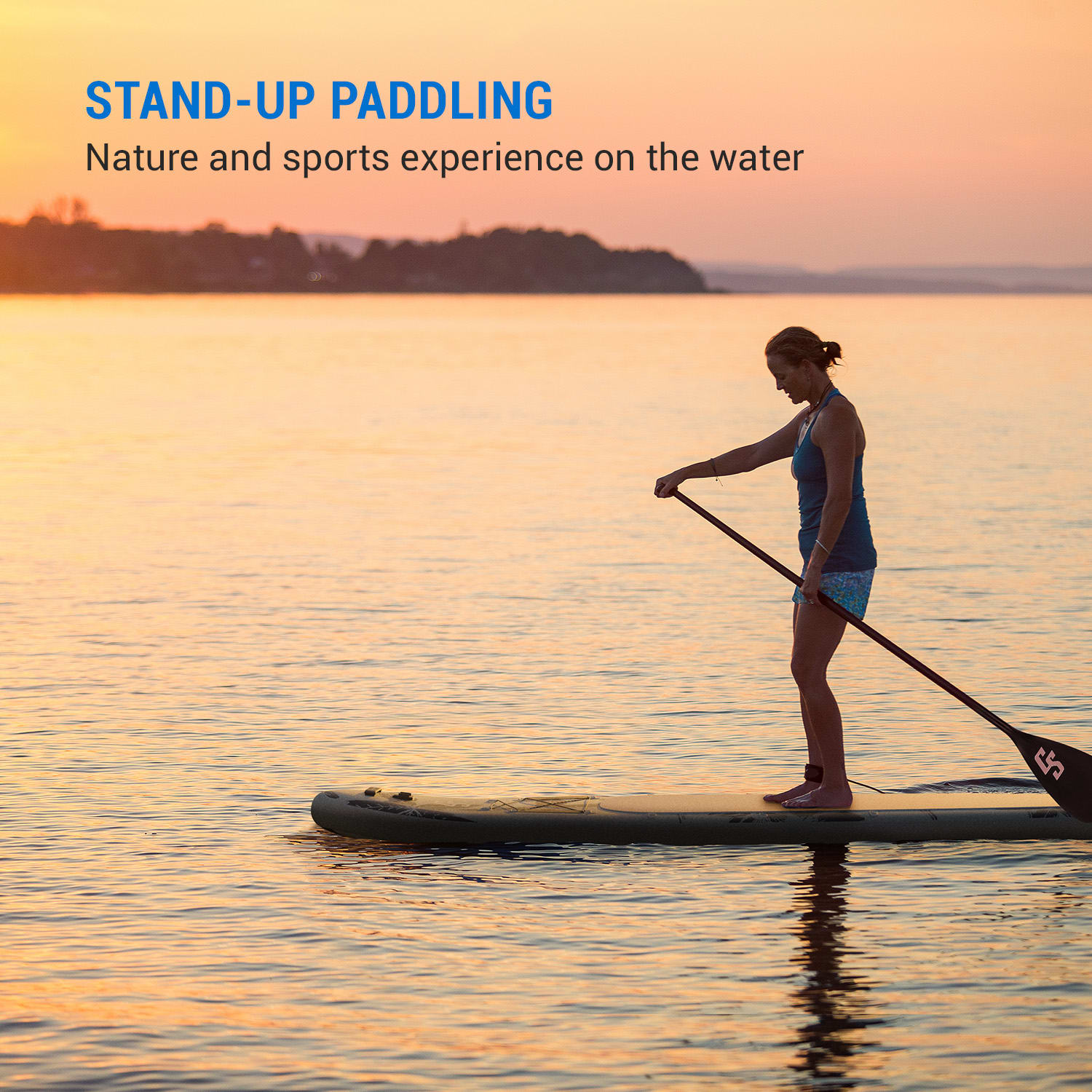 Capital Sports Kipu Allrounder 330, nafukovací paddleboard, SUP Board súprava, Cruiser – Obrázok 2