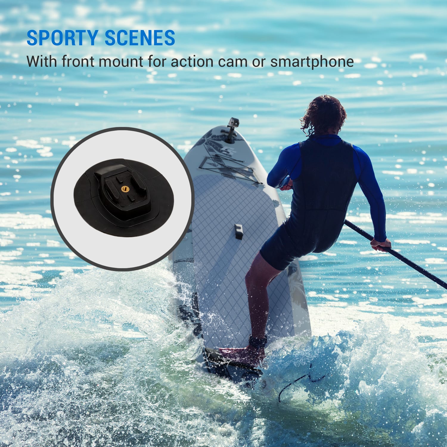 Capital Sports Kipu Allrounder 330, nafukovací paddleboard, SUP Board súprava, Cruiser – Obrázok 4