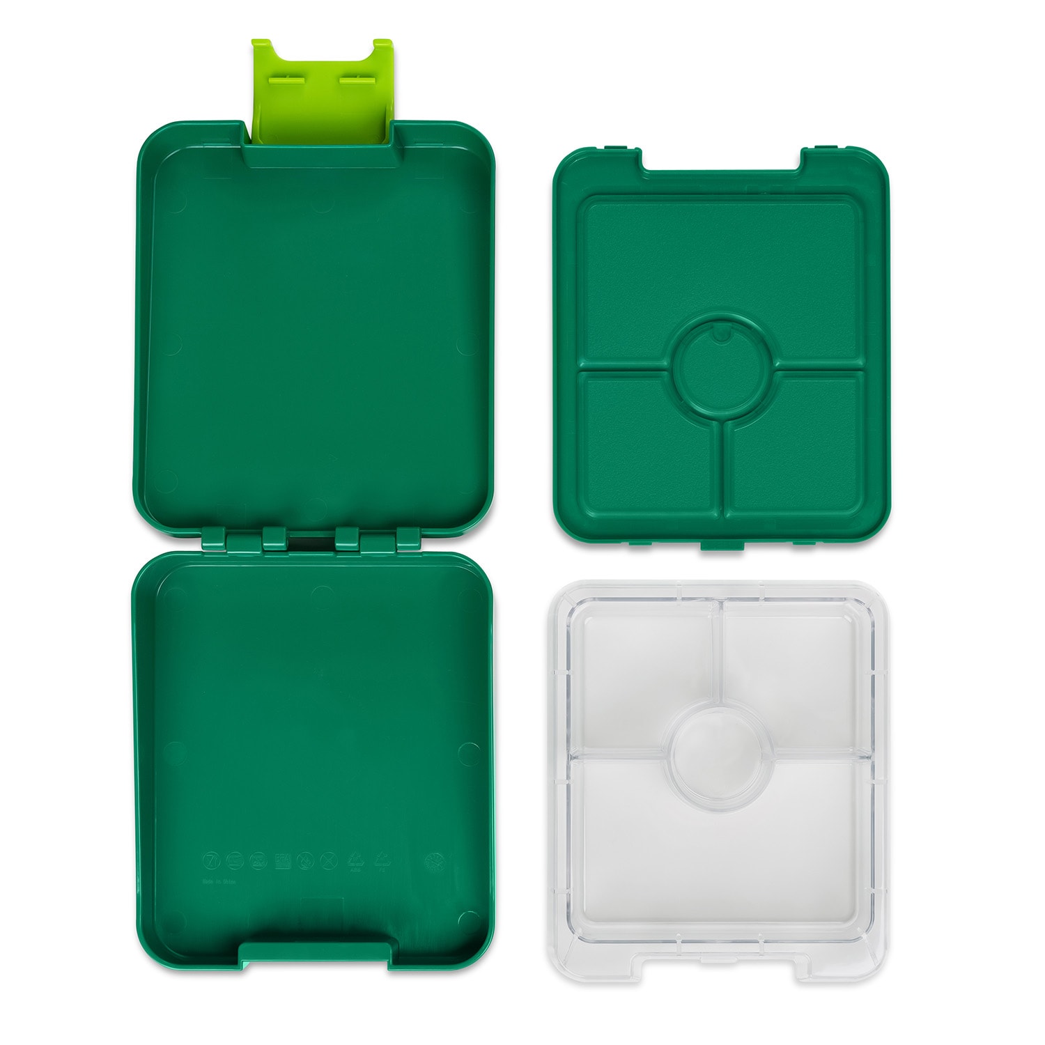 Klarstein Schmatzfatz easy, desiatový box, 4 priehradky, 18 x 15 x 5 cm – Obrázok 5